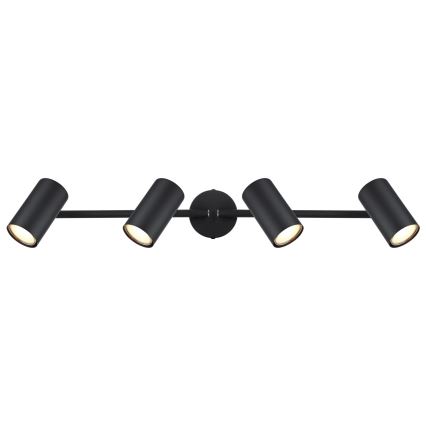 Globo - Spotlight 4xGU10/25W/230V svart