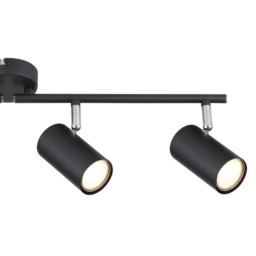 Globo - Spotlight 4xGU10/25W/230V svart