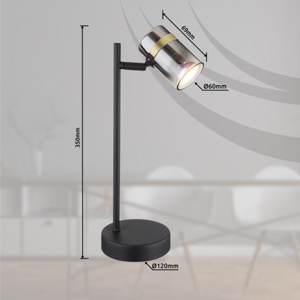 Globo - Bordslampa 1xGU10/8W/230V