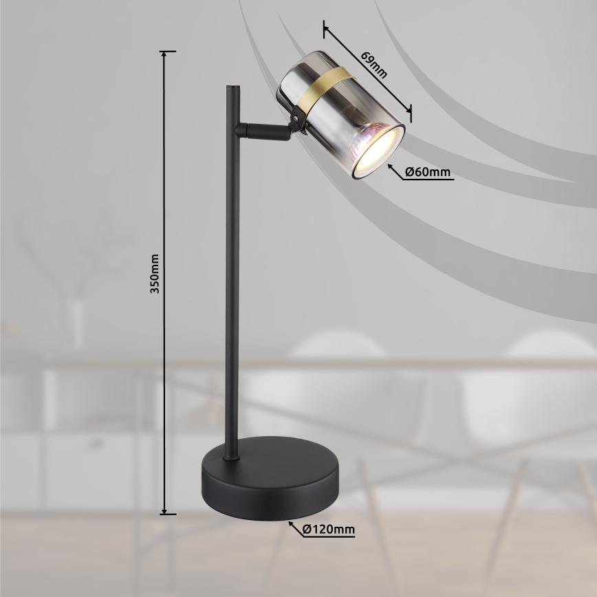 Globo - Bordslampa 1xGU10/8W/230V