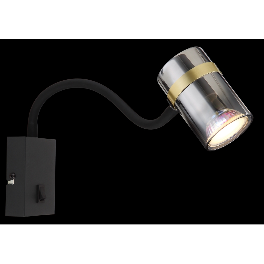 Globo - Flexibel vägglampa 1xGU10/8W/230V