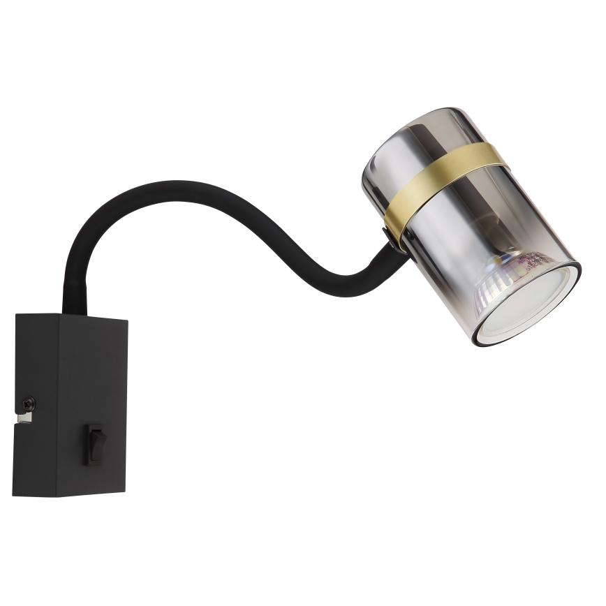 Globo - Flexibel vägglampa 1xGU10/8W/230V