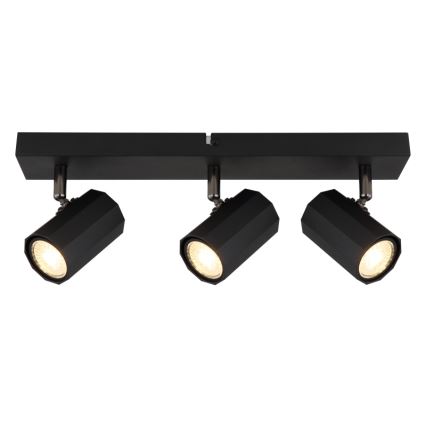 Globo - Spotlight 3xGU10/25W/230V svart