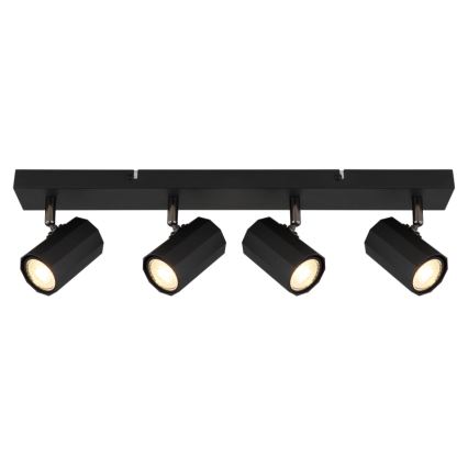 Globo - Spotlight 4xGU10/25W/230V svart
