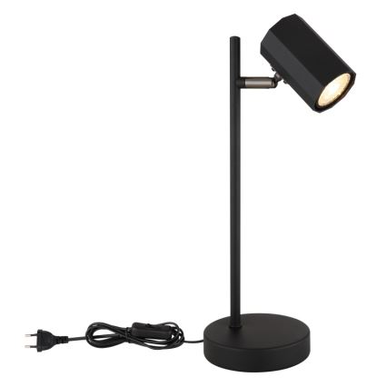 Globo - Bordslampa 1xGU10/5W/230V svart