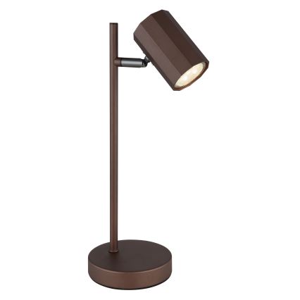 Globo - Bordslampa 1xGU10/5W/230V brun