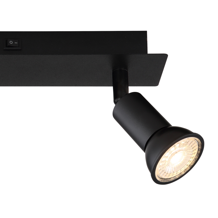 Globo - Spotlight 2xGU10/35W/230V svart