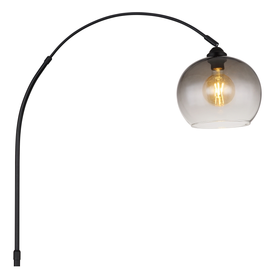Globo - Golvlampa 1xE27/60W/230V svart