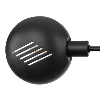 Globo - Golvlampa 5xE14/40W/230V svart