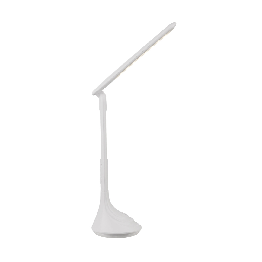 Globo - LED Ljusreglerad uppladdningsbar bordslampa med en display LED/4W/230V 2200 mAh vit
