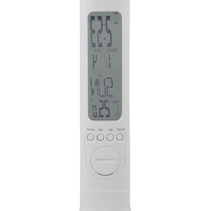 Globo - LED Ljusreglerad uppladdningsbar bordslampa med en display LED/4W/230V 2200 mAh vit