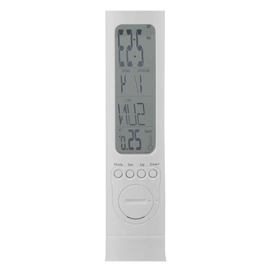 Globo - LED Ljusreglerad uppladdningsbar bordslampa med en display LED/4W/230V 2200 mAh vit