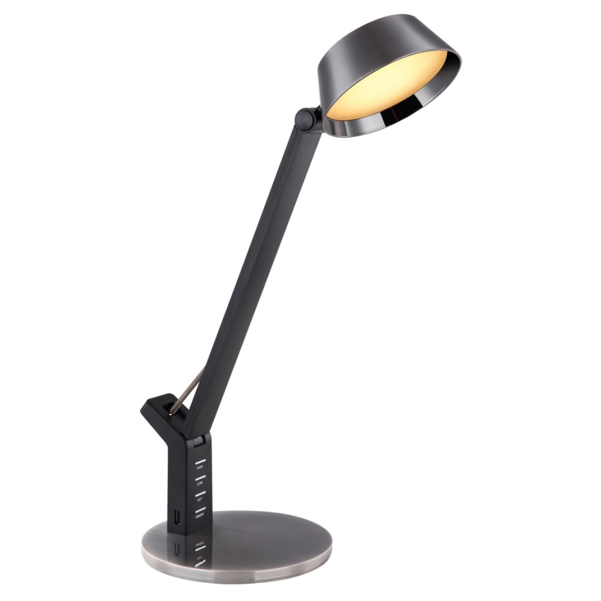 Globo 58422B - LED Dimbar Bordslampa URSINO LED/8W/230V