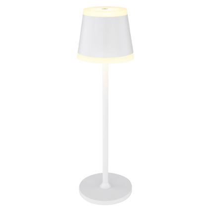 Globo - LED Dimbar uppladdningsbar touch bordslampa LED/4,6W/230V 1800 mAh USB IP54 vit