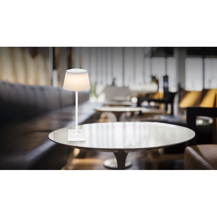 Globo - LED Dimbar LED touch bordslampa för utomhusbruk LED/4W/5V 3000/4000/5000K 1800 mAh IP44
