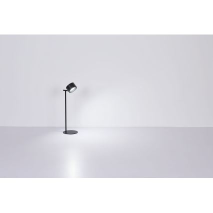 Globo - LED ljusreglerad bordslampa touch 04.01.2001 LED/4W/5V 3000/4000/5000K 1200 mAh svart
