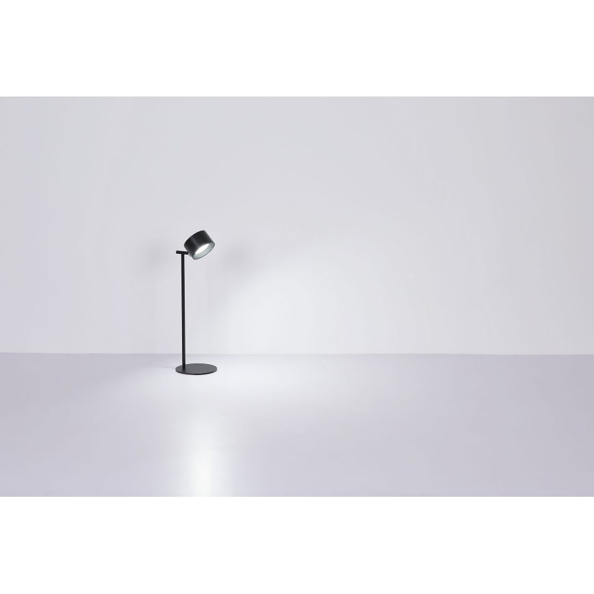 Globo - LED ljusreglerad bordslampa touch 04.01.2001 LED/4W/5V 3000/4000/5000K 1200 mAh svart
