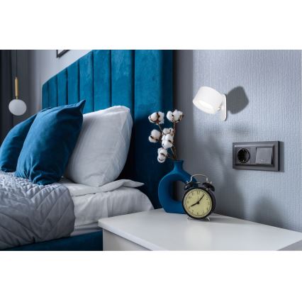 Globo - LED ljusreglerad bordslampa touch 04.01.2001 LED/4W/5V 3000/4000/5000K 1200 mAh vit