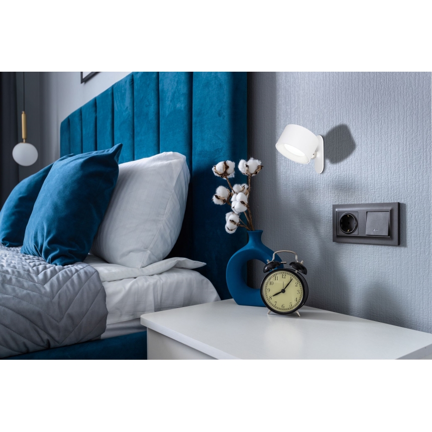 Globo - LED ljusreglerad bordslampa touch 04.01.2001 LED/4W/5V 3000/4000/5000K 1200 mAh vit