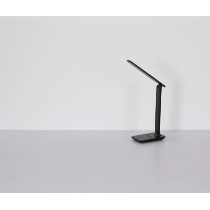 Globo - LED beröringsstyrd, dimbar och uppladdningsbar bordslampa LED/4W/5V 2700/4000/6500K 1800 mAh svart