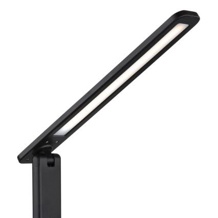 Globo - LED Touch ljusreglerad uppladdningsbar bordslampa LED/5W/5V 2700/4000/6500K 1800 mAh svart
