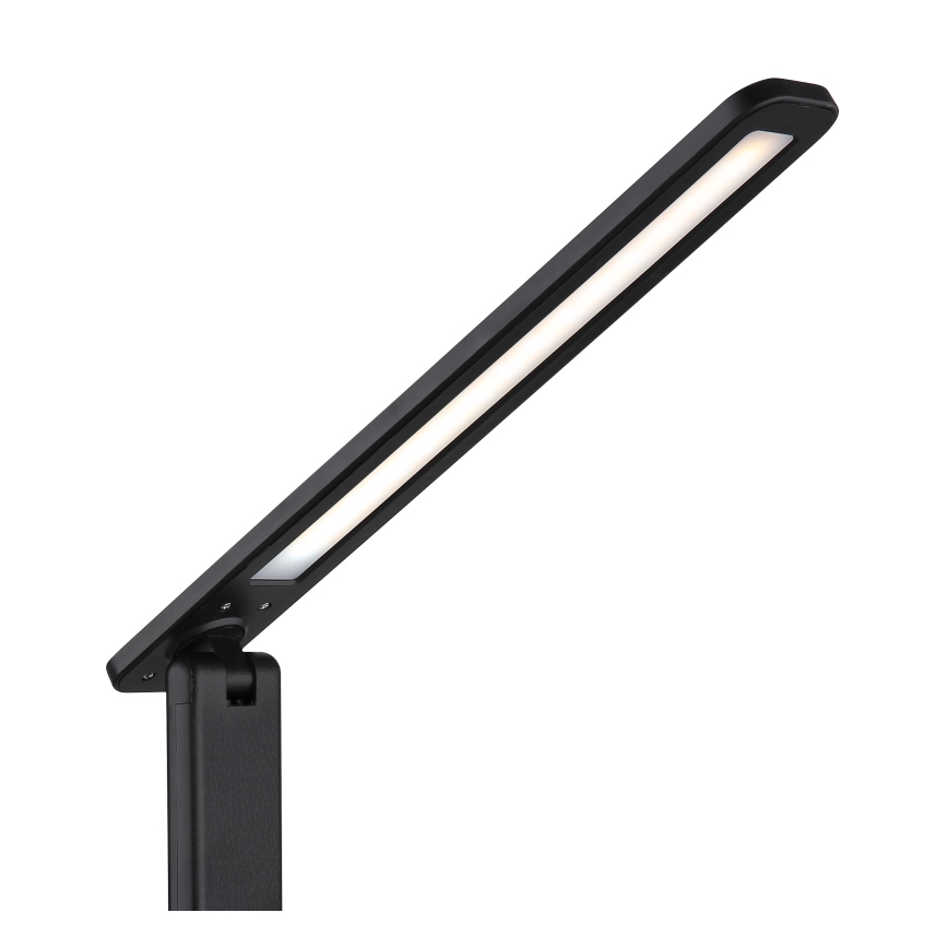 Globo - LED Touch ljusreglerad uppladdningsbar bordslampa LED/5W/5V 2700/4000/6500K 1800 mAh svart