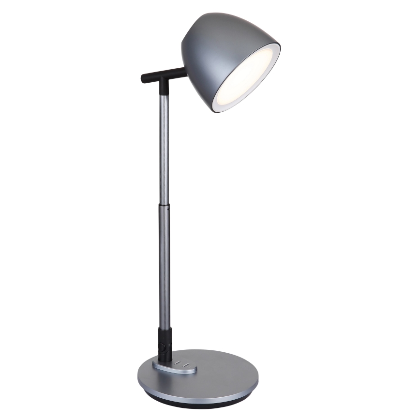 Globo - LED ljusreglerad bordslampa touch LED/7,5W/230V 3000K/4000K/6500K grå