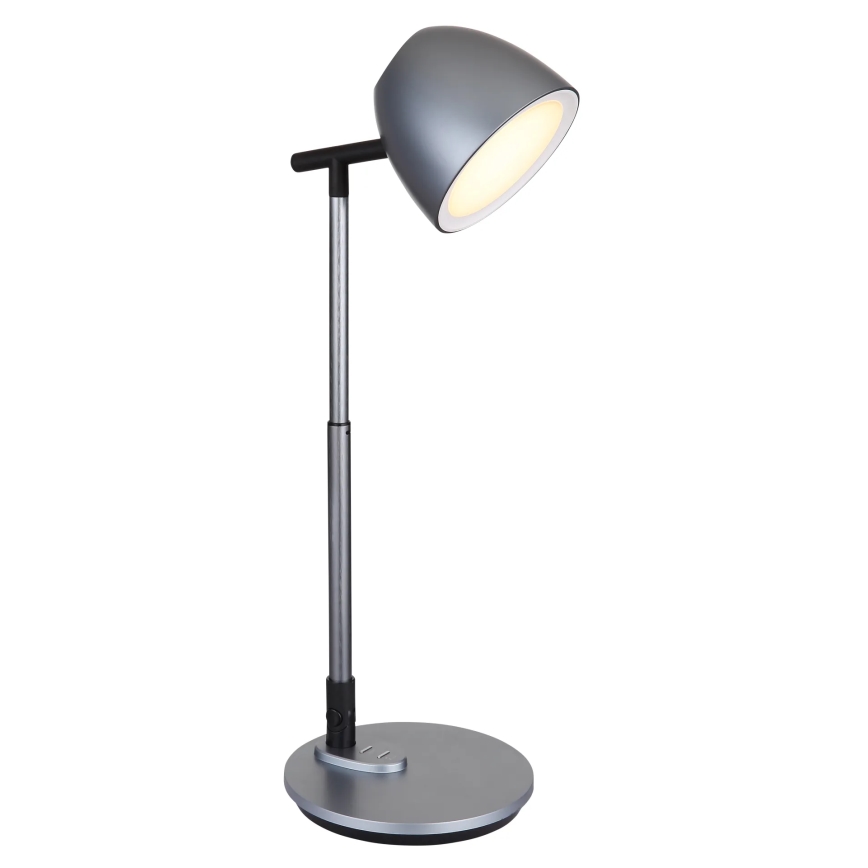 Globo - LED ljusreglerad bordslampa touch LED/7,5W/230V 3000K/4000K/6500K grå