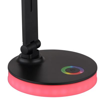 Globo - LED RGBW Dimbar touch bordslampa LED/5W/230V + LED/2W 2700K/4000K/6500K svart