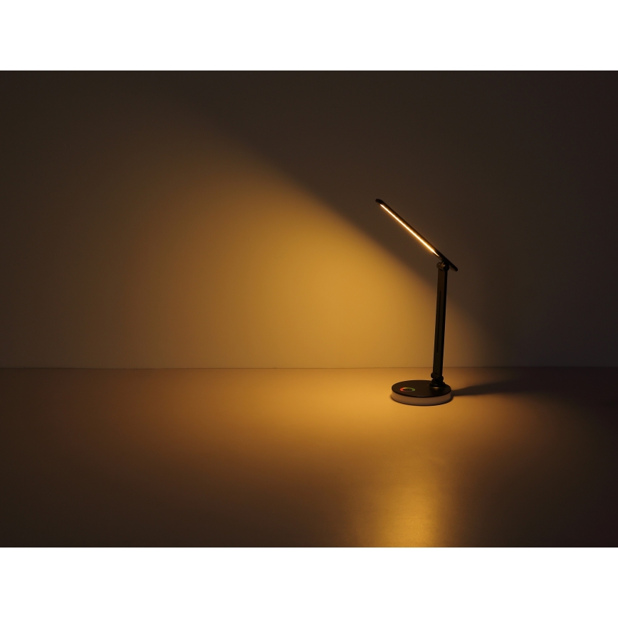 Globo - LED RGBW Dimbar touch bordslampa LED/5W/230V + LED/2W 2700K/4000K/6500K vit