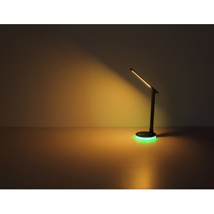 Globo - LED RGBW Dimbar touch bordslampa LED/5W/230V + LED/2W 2700K/4000K/6500K vit