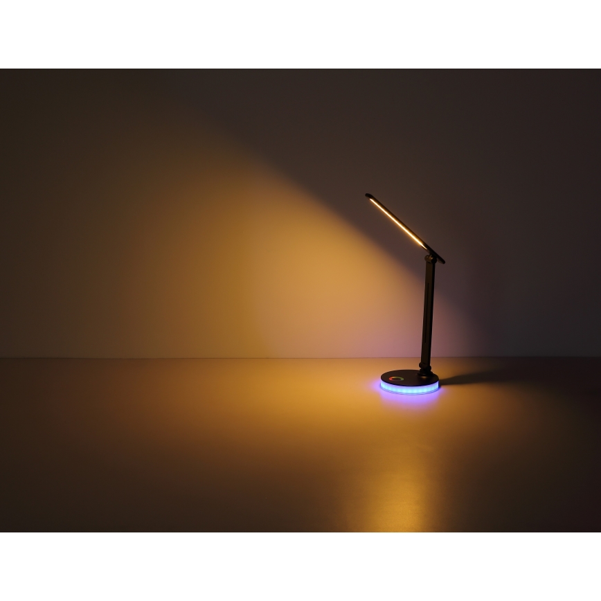 Globo - LED RGBW Dimbar touch bordslampa LED/5W/230V + LED/2W 2700K/4000K/6500K vit