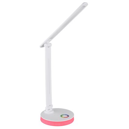 Globo - LED RGBW Dimbar touch bordslampa LED/5W/230V + LED/2W 2700K/4000K/6500K vit