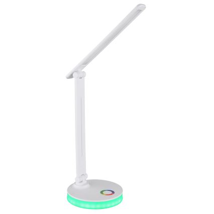Globo - LED RGBW Dimbar touch bordslampa LED/5W/230V + LED/2W 2700K/4000K/6500K vit