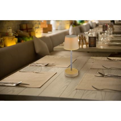 Globo - LED-dimmbar beröringsstyrd uppladdningsbar bordslampa LED/1,2W/3V 1200 mAh