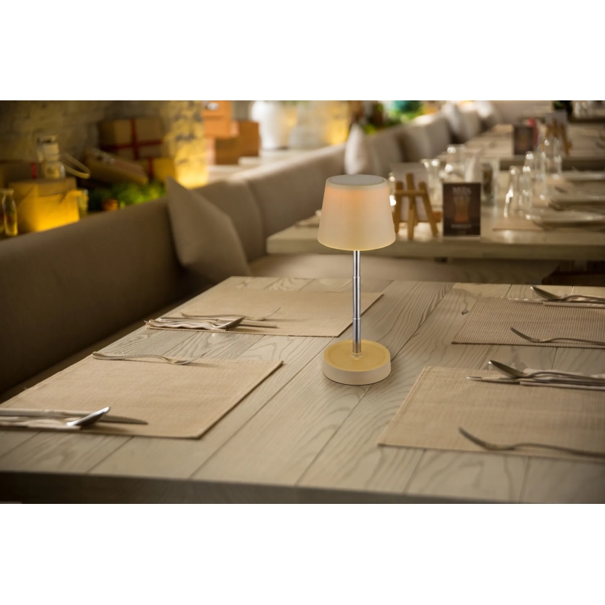 Globo - LED-dimmbar beröringsstyrd uppladdningsbar bordslampa LED/1,2W/3V 1200 mAh
