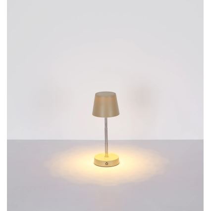Globo - LED-dimmbar beröringsstyrd uppladdningsbar bordslampa LED/1,2W/3V 1200 mAh