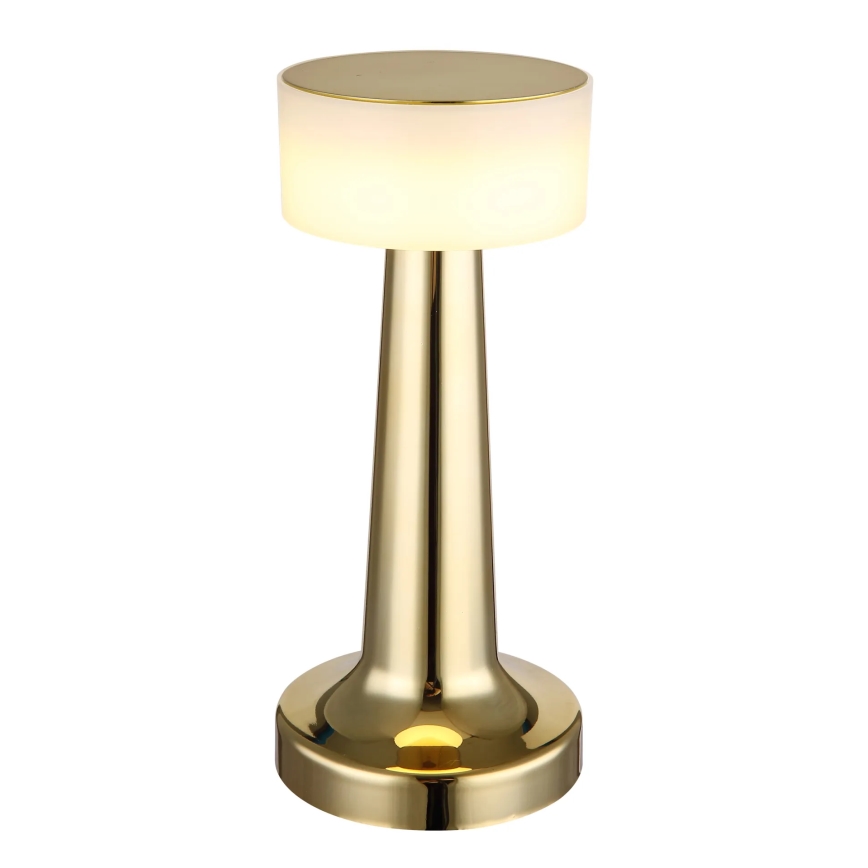 Globo - LED ljusreglerad bordslampa touch LED/1W/3,7V 2700K/4000K/6500K 800 mAh USB guld