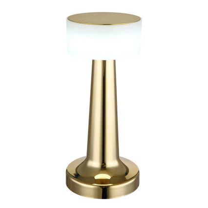 Globo - LED ljusreglerad bordslampa touch LED/1W/3,7V 2700K/4000K/6500K 800 mAh USB guld
