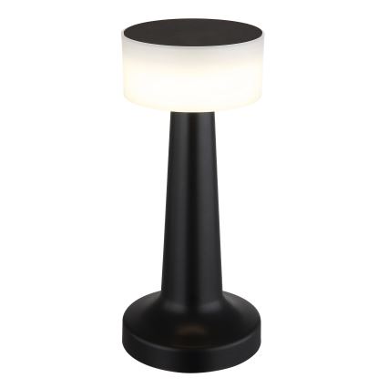 Globo - LED ljusreglerad bordslampa touch LED/1W/3,7V 2700K/4000K/6500K 800 mAh USB svart