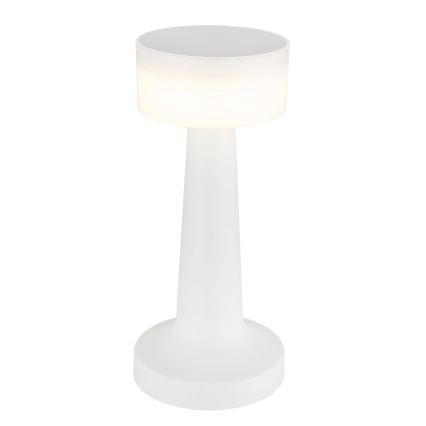 Globo - LED ljusreglerad bordslampa touch LED/1W/3,7V 2700K/4000K/6500K 800 mAh USB vit