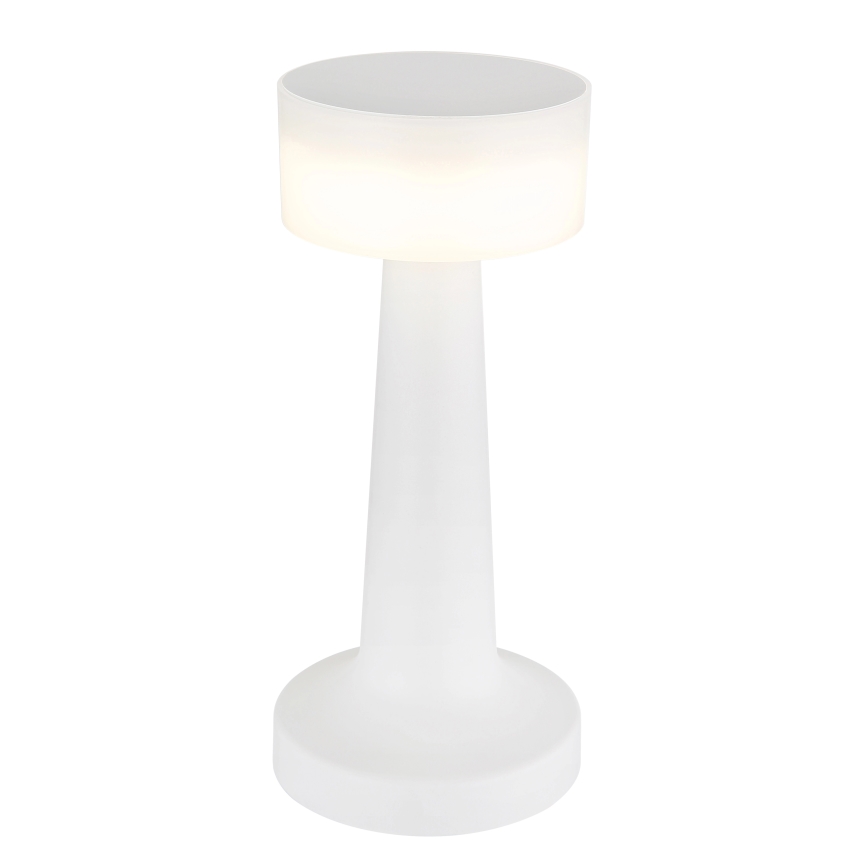 Globo - LED ljusreglerad bordslampa touch LED/1W/3,7V 2700K/4000K/6500K 800 mAh USB vit