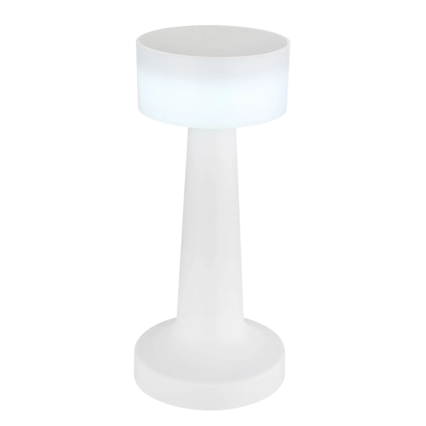 Globo - LED ljusreglerad bordslampa touch LED/1W/3,7V 2700K/4000K/6500K 800 mAh USB vit