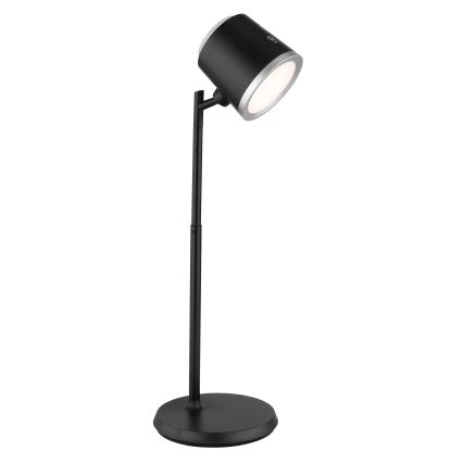 Globo - LED ljusreglerad bordslampa touch 04.01.2001 LED/6W/3,7V 3000K/4000K/6500K 1500 mAh USB svart