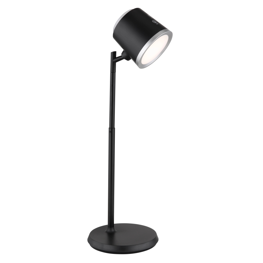 Globo - LED ljusreglerad bordslampa touch 04.01.2001 LED/6W/3,7V 3000K/4000K/6500K 1500 mAh USB svart