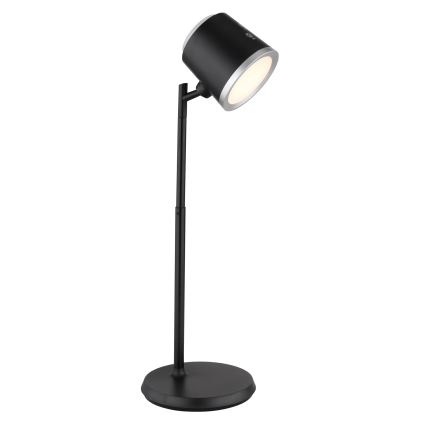 Globo - LED ljusreglerad bordslampa touch 04.01.2001 LED/6W/3,7V 3000K/4000K/6500K 1500 mAh USB svart