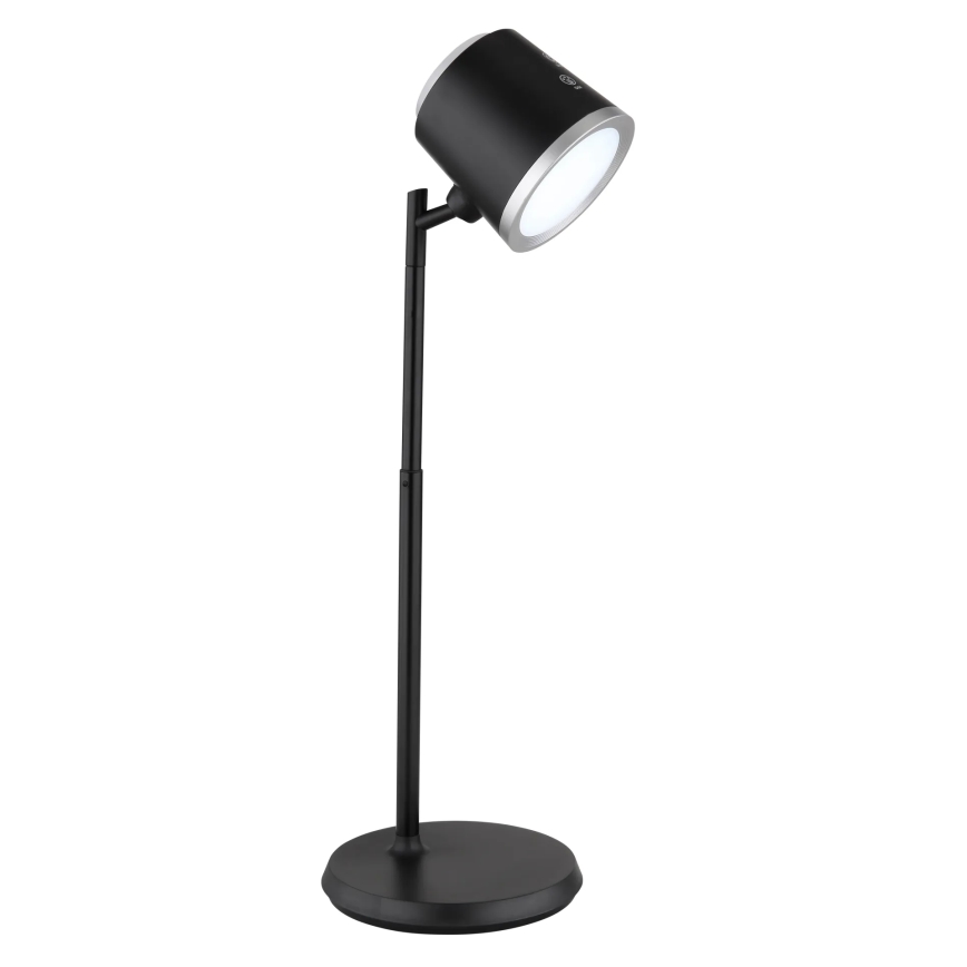 Globo - LED ljusreglerad bordslampa touch 04.01.2001 LED/6W/3,7V 3000K/4000K/6500K 1500 mAh USB svart