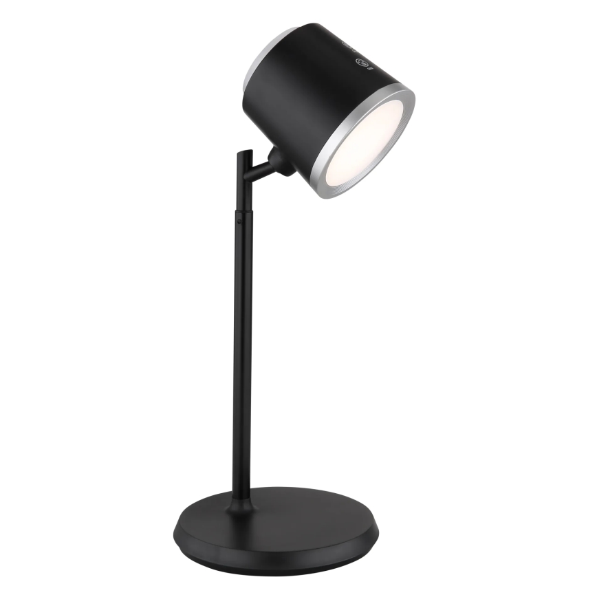 Globo - LED ljusreglerad bordslampa touch 04.01.2001 LED/6W/3,7V 3000K/4000K/6500K 1500 mAh USB svart