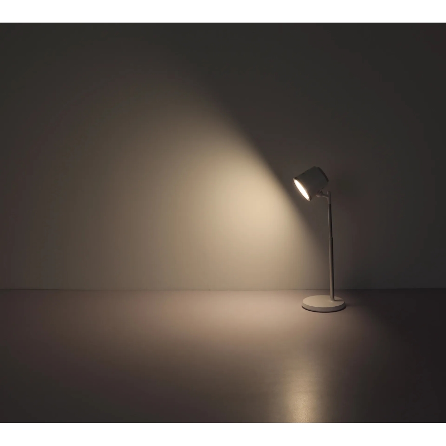 Globo - LED ljusreglerad bordslampa touch 04.01.2001 LED/6W/3,7V 3000K/4000K/6500K 1500 mAh USB vit