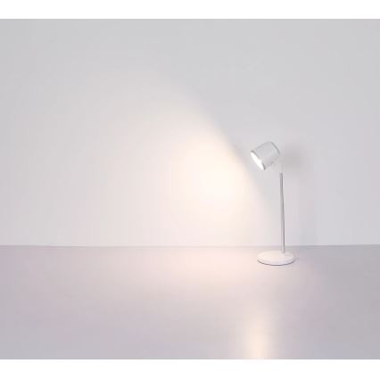 Globo - LED ljusreglerad bordslampa touch 04.01.2001 LED/6W/3,7V 3000K/4000K/6500K 1500 mAh USB vit